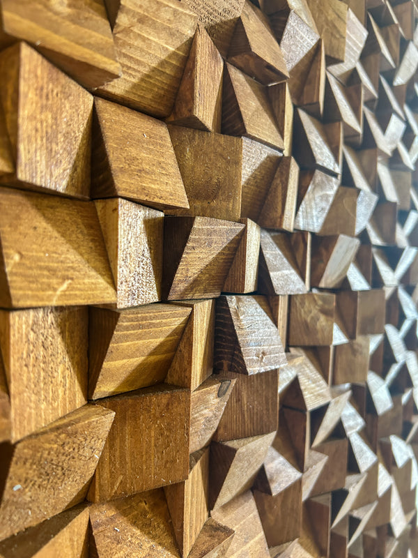 Terra — Handcrafted Dimensional Wood Art