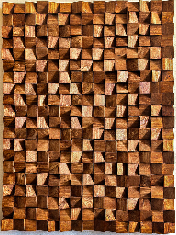 Terra — Handcrafted Dimensional Wood Art