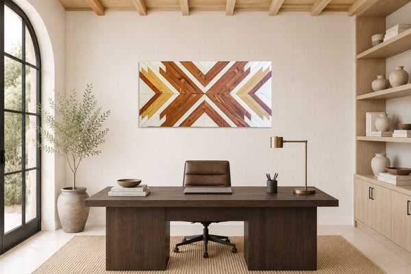 Raggiera — Handcrafted Geometric Wood Art